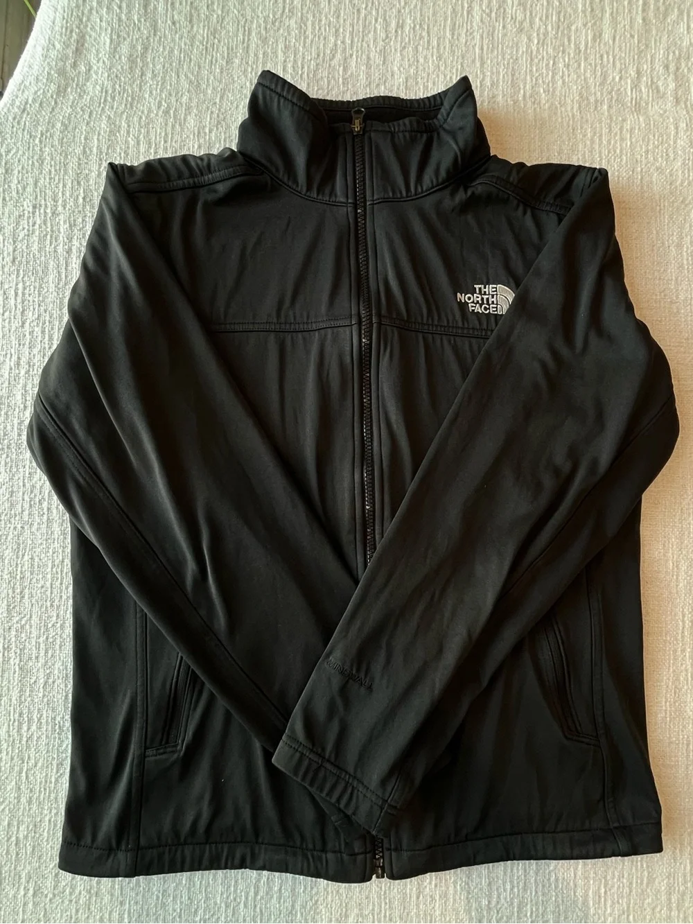 The North Face Mens S Apex Canyonwall Softshell Jacket Black Full Zip FA17 2017